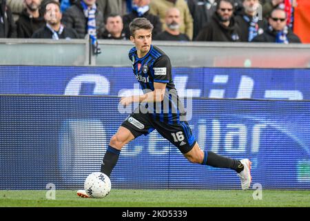 Adam Nagy (Pisa) während des Spiels der italienischen Fußball-Serie B AC Pisa gegen US Cremonese am 13. März 2022 in der Arena Garibaldi in Pisa, Italien (Foto: Fabio Fagiolini/LiveMedia/NurPhoto) Stockfoto