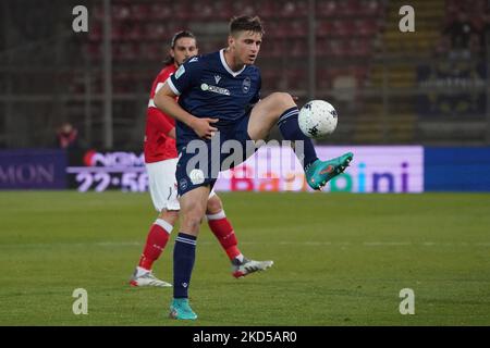 colombo lorenzo (n.9 spal) beim Spiel der italienischen Fußball-Serie B AC Perugia gegen SPAL am 16. März 2022 im Stadio Renato Curi in Perugia, Italien (Foto: Loris Cerquiglini/LiveMedia/NurPhoto) Stockfoto