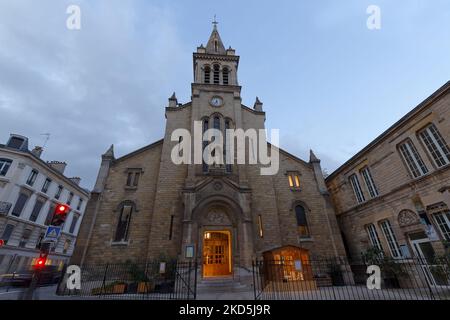 Die Kirche der Unbefleckten Empfängnis ist eine römisch-katholische Kirche im Pariser Bezirk 12.. Stockfoto