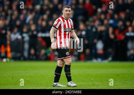 John Fleck #4 von Sheffield United während des Sky Bet Championship-Spiels Sheffield United gegen Burnley in der Bramall Lane, Sheffield, Großbritannien, 5.. November 2022 (Foto von Ben Early/Nachrichtenbilder) Stockfoto