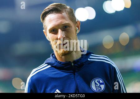 Bremen, Deutschland. 05. Nov, 2022. firo : 05.11.2022, Fußball, Fußball, 1. Liga, 1. Bundesliga, Saison 2022/2023, SV Werder Bremen - FC Schalke 04 Sebastian Polter (FC Schalke 04) Portrait, Credit: dpa/Alamy Live News Stockfoto