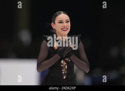 Kailani Craine aus Australien beim Finale der Frauen in der Sud de France Arena, Montpellier, Frankreich, am 25. März 2022. (Foto von Ulrik Pedersen/NurPhoto) Stockfoto