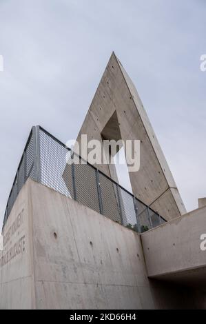 Ottawa, Ontario - 20. Oktober 2022: Das National Holocaust Monument in Ottawa, Ontario im Herbst. Stockfoto