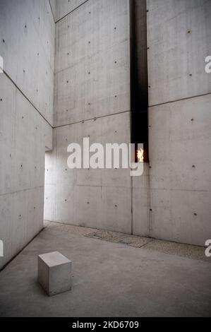 Ottawa, Ontario - 20. Oktober 2022: Das National Holocaust Monument in Ottawa, Ontario im Herbst. Stockfoto