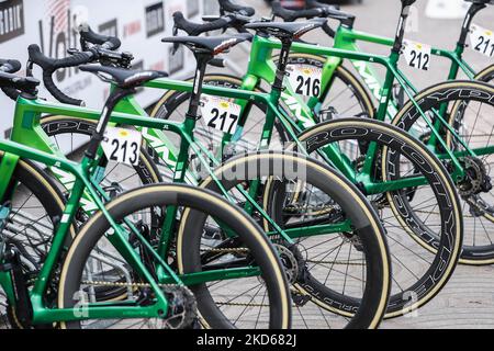 Während der 101. Volta Ciclista a Catalunya 2022, Etappe 7 von Barcelona nach Barcelona. Am 27. März 2022 in Barcelona, Spanien. (Foto von Xavier Bonilla/NurPhoto) Stockfoto