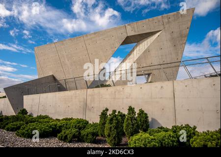 Ottawa, Ontario - 20. Oktober 2022: Das National Holocaust Monument in Ottawa, Ontario im Herbst. Stockfoto