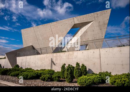 Ottawa, Ontario - 20. Oktober 2022: Das National Holocaust Monument in Ottawa, Ontario im Herbst. Stockfoto
