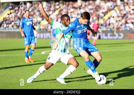 Empoli, Italien. 05.. November 2022. Hamed Traore (US Sassuolo) während des FC Empoli gegen US Sassuolo, italienische Fußballserie A Spiel in Empoli, Italien, November 05 2022 Quelle: Independent Photo Agency/Alamy Live News Stockfoto