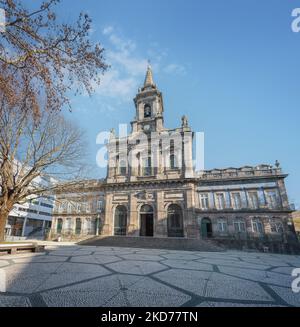 Kirche Igreja da Trindade (Kirche der Heiligen Dreifaltigkeit) - Porto, Portugal Stockfoto