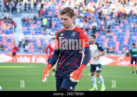 Adrian Semper (Genua) während des spiels bologna FC gegen Genua FC (Portraits-Archiv) am 21. September 2021 im Renato Dall'Ara Stadion in Bologna, Italien (Foto: Ettore Griffoni/LiveMedia/NurPhoto) Stockfoto