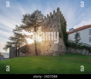 Fernandine Walls (Walls of Dom Fernando) - Porto, Portugal Stockfoto