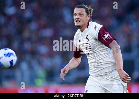 Milan Djuric von US Salernitana 1919 während der Serie A Match zwischen AS Roma und US Salernitana 1919 im Stadio Olimpico, Rom, Italien am 10. April 2022. (Foto von Giuseppe Maffia/NurPhoto) Stockfoto