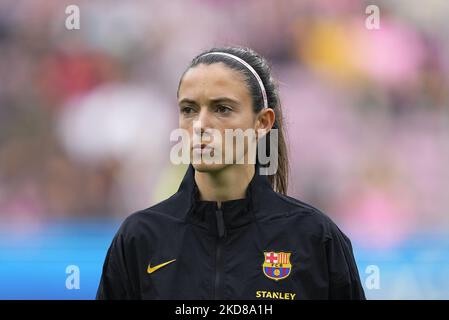 Aitana Bonmatí vom FC Barcelona beim FC Barcelona gegen VFL Wolfsburg, UEFA Champions League Halbfinale im Nou Camp, Barcelona, Spanien am 22. April 2022. (Foto von Ulrik Pedersen/NurPhoto) Stockfoto