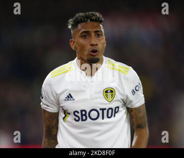 : Raphinha von Leeds United während der Premier League zwischen Crystal Palace und Leeds United im Selhurst Park Stadium, London am 25.. April 2022 (Foto by Action Foto Sport/NurPhoto) Stockfoto