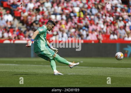 Matias Dituro von RC Celta während des La Liga-Spiels zwischen Granada CF und RC Celta de Vigo im Nuevo Los Carmenes Stadion am 01. Mai 2022 in Granada, Spanien. (Foto von Ãlex CÃ¡mara/NurPhoto) Stockfoto