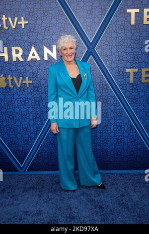 NEW YORK, NEW YORK - 04. MAI: Glenn Close nimmt am 04. Mai 2022 in New York City an der Premiere der Saison 2 von Apple TV+in der „Teheran“-Saison Teil. (Foto von John Nacion/NurPhoto) Stockfoto