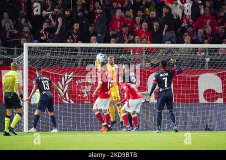 Michele Di Gregorio (AC Monza) beim AC Perugia gegen AC Monza, Serie B, im Stadio Renato Curi am 06. Mai 2022. (Foto von Alessio Morgese/NurPhoto) Stockfoto