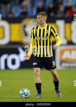ARNHEM - Enzo Cornelisse von Vitesse während des niederländischen Eredivisie-Spiels zwischen Vitesse und Sparta Rotterdam beim Gelredome am 5. November 2022 in Arnhem, Niederlande. ANP BART STOUTJEDIJK Stockfoto