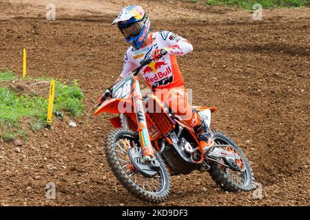 28 VIALLE TOM (Red Bull KTM Factory Racing) während des Motocross 2022 MXGP von Italien am 07. Mai 2022 im Maggiora Park in Maggiora (NO), Italien (Foto: Valerio Origo/LiveMedia/NurPhoto) Stockfoto