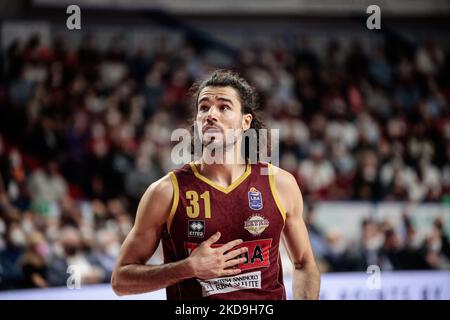 Michele Vitali (Umana Reyer Venezia) während der italienischen Basketball A Serie Championship Umana Reyer Venezia gegen Einen X Armani Exchange Milano am 08. Mai 2022 im Taliercio in Venedig, Italien (Foto von Mattia Radoni/LiveMedia/NurPhoto) Stockfoto