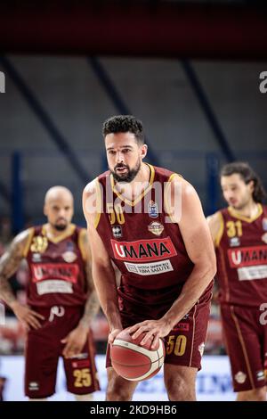 Mitchell Watt (Umana Reyer Venezia) während der italienischen Basketball A Serie Championship Umana Reyer Venezia gegen Einen X Armani Exchange Milano am 08. Mai 2022 im Taliercio in Venedig, Italien (Foto von Mattia Radoni/LiveMedia/NurPhoto) Stockfoto