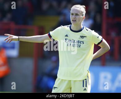 Vivianne Miedema von Arsenal beim Spiel der Barclays FA Women's Super League zwischen West Ham United Women und Arsenal am 08.. Mai 2022 im Chigwell Construction Stadium in Dagenham, England (Foto by Action Foto Sport/NurPhoto) Stockfoto