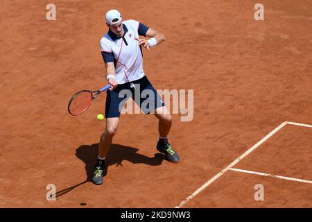 John Isner (USA) in Aktion während des Spiels zwischen Rafael Nadal und John Isner Internazionali BNL D'Italia 2022 - Tag vier am 11. Mai 2022 im Foro Italico in Rom, Italien. (Foto von Giuseppe Maffia/NurPhoto) Stockfoto