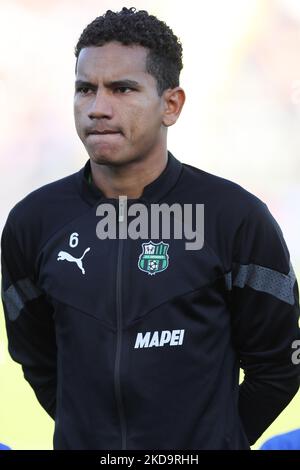 Empoli, Italien. 05.. November 2022. Rogerio (US Sassuolo) während des FC Empoli gegen US Sassuolo, italienische Fußballserie A Spiel in Empoli, Italien, November 05 2022 Quelle: Independent Photo Agency/Alamy Live News Stockfoto