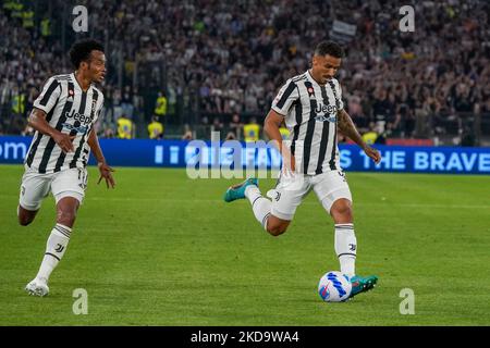 Danilo von Juventus FC beim FC Juventus gegen den FC Internazionale, Coppa Italia Finale, im Stadio Olimpico am 11.. Mai 2022. (Foto von Alessio Morgese/NurPhoto) Stockfoto