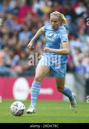 LONDON, ENGLAND - MAI 15:Julie Blakstad von Manchester City WFC beim FA Cup-Finale der Frauen zwischen Chelsea Women und Manchester City Women im Wembley Stadium, London, Großbritannien 15.. Mai 2022 (Foto von Action Foto Sport/NurPhoto) Stockfoto