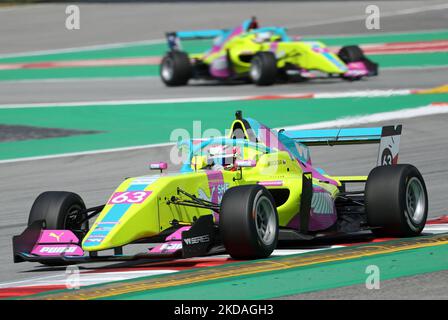 Tereza Babickova vom Puma W Series Team während des freien Trainings der W Series während des Formel 1 Pirelli GP von Spanien, der am 20.. Mai 2022 auf dem Circuit Barcelona-Catalunya in Barcelona stattfand. -- (Foto von Urbanandsport/NurPhoto) Stockfoto