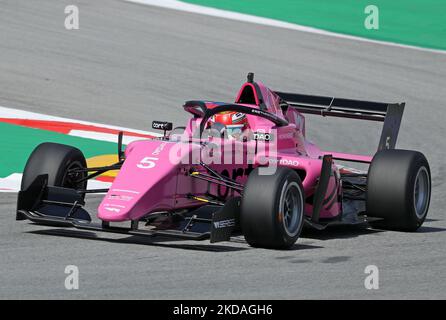 Fabienne Wohlwent vom CortDAO W Series Team während des freien Trainings der W Series während des Formel 1 Pirelli GP von Spanien, der am 20.. Mai 2022 auf dem Circuit Barcelona-Catalunya in Barcelona stattfand. -- (Foto von Urbanandsport/NurPhoto) Stockfoto