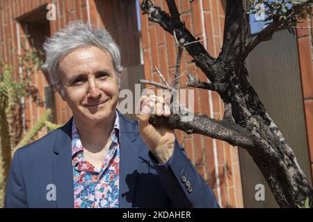 Der französische Historiker und Schriftsteller Ivan Jablonka, posiert während seines Besuchs in Barcelona, in Barcelona, Katalonien, Spanien, am 20. Mai, 2022 (Foto von Albert Llop/NurPhoto) Stockfoto
