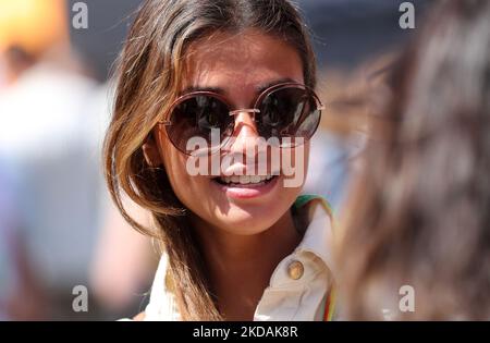 Luisinha Oliveira, Freundin von Lando Norris, während des Formel 1 Pirelli GP von Spanien, der am 21.. Mai 2022 auf dem Circuit de Barcelona Catalunya in Barcelona stattfand. (Foto von Joan Valls/Urbanandsport /NurPhoto) -- (Foto von Urbanandsport/NurPhoto) Stockfoto