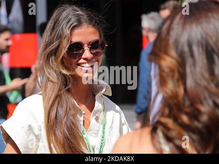 Luisinha Oliveira, Freundin von Lando Norris, während des Formel 1 Pirelli GP von Spanien, der am 21.. Mai 2022 auf dem Circuit de Barcelona Catalunya in Barcelona stattfand. (Foto von Joan Valls/Urbanandsport /NurPhoto) -- (Foto von Urbanandsport/NurPhoto) Stockfoto