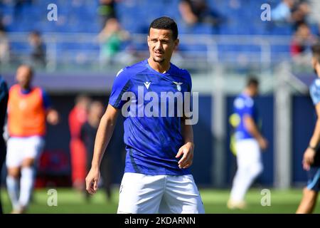 Lazio's Luiz-Filmporträt während des italienischen Fußballs Serie A Spiel Bologna FC gegen SS Lazio am 03. Oktober 2021 im Renato Dall'Ara Stadion in Bologna, Italien (Foto von Ettore Griffoni/LiveMedia/NurPhoto) Stockfoto