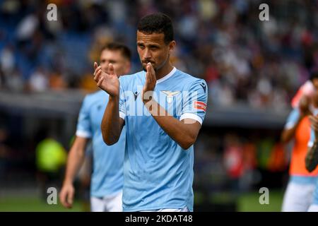 Lazio's Luiz-Filmporträt während des italienischen Fußballs Serie A Spiel Bologna FC gegen SS Lazio am 03. Oktober 2021 im Renato Dall'Ara Stadion in Bologna, Italien (Foto von Ettore Griffoni/LiveMedia/NurPhoto) Stockfoto