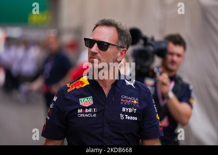 Christian Horner, Teamchef des Red Bull Racing Teams (Foto: Alessio Morgese/NurPhoto) Stockfoto