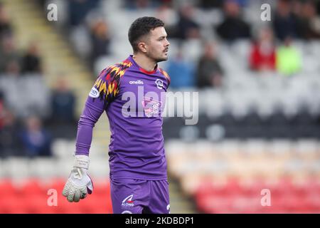 5.. November, Maryhill, Glasgow, Schottland; Fußball der schottischen Meisterschaft, Partick Thistle gegen Dundee; Goalie David Mitchell von Partick Thistle Stockfoto