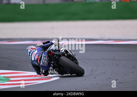 31 Garrett Gerloff USA Yamaha YZF R1 GRT Yamaha GRT Yamaha WorldSBK Team während der World Superbike - SBK Pirelli Emilia-Romagna Round FIM Superbike World Championship 2022 - Freies Training und Qualifikation am 10. Juni 2022 auf dem Misano World Circuit 'Marco Simoncelli' in Misano Adriatico, Italien NÂ (Foto von Otto Moretti/LiveMedia/NurPhoto) Stockfoto