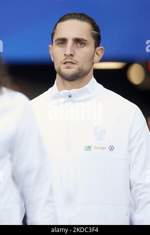 Adrien Rabiot (FC Juventus) aus Frankreich während der UEFA Nations League Ein Spiel der Gruppe 1 zwischen Frankreich und Kroatien im Stade de France am 13. Juni 2022 in Paris, Frankreich. (Foto von Jose Breton/Pics Action/NurPhoto) Stockfoto