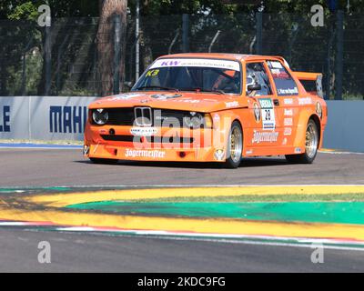 Meyer Michael-GER-BMW 323i E21 Gr. 2 beim Qualifying Race 1 DTM Classic DRM Cup 2022, am 18. Juni 2021 in Imola (Bo), Italien. (Foto von Loris Roselli/NurPhoto) Stockfoto