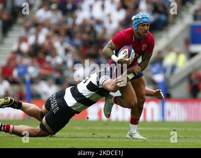 Der englische Jack Nowell (Exeter Chiefs, 39 Kappen) während der internationalen Freundschaften zwischen England und Barbaren F.C im Twickenham Stadion, London am 19.. Juni 2022 (Foto von Action Foto Sport/NurPhoto) Stockfoto