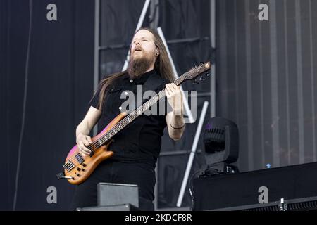 Nightwish treten am 17. Juni 2022 beim Pinkpop Festival 2022 in MegaLand Landgraaf, Niederlande, live auf. (Foto von Roberto Finizio/NurPhoto) Stockfoto