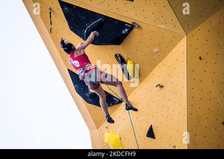 Sofia Bellesini beim Finale der Frauen von Coppa Italia 2. am Bundeszentrum von Fasi am 19. Juni 2022 in Arco di Trento, Italien (Foto: Massimo Bertolini/NurPhoto) Stockfoto