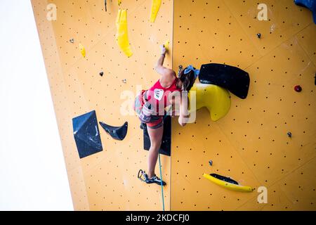 Sofia Bellesini beim Finale der Frauen von Coppa Italia 2. am Bundeszentrum von Fasi am 19. Juni 2022 in Arco di Trento, Italien (Foto: Massimo Bertolini/NurPhoto) Stockfoto