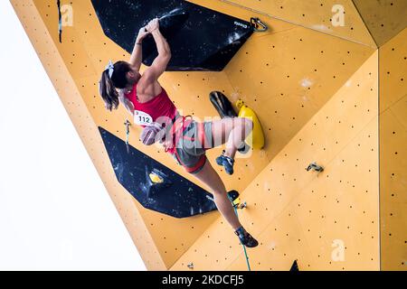 Sofia Bellesini beim Finale der Frauen von Coppa Italia 2. am Bundeszentrum von Fasi am 19. Juni 2022 in Arco di Trento, Italien (Foto: Massimo Bertolini/NurPhoto) Stockfoto