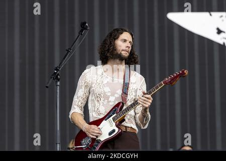 Kaleo spielen live beim Pinkpop Festival 2022 am 18. Juni 2022 in MegaLand Landgraaf, Niederlande. (Foto von Roberto Finizio/NurPhoto) Stockfoto