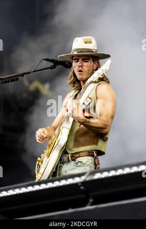 Kaleo spielen live beim Pinkpop Festival 2022 am 18. Juni 2022 in MegaLand Landgraaf, Niederlande. (Foto von Roberto Finizio/NurPhoto) Stockfoto