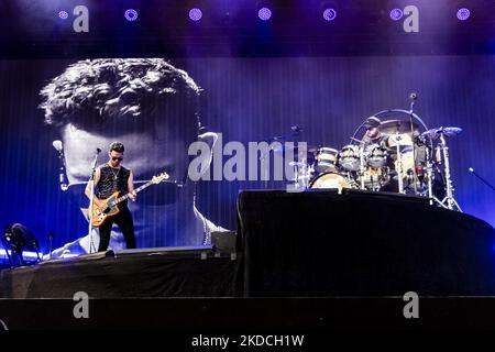 Royal Blood spielen live beim Pinkpop Festival 2022 am 18. Juni 2022 in MegaLand Landgraaf, Niederlande. (Foto von Roberto Finizio/NurPhoto) Stockfoto